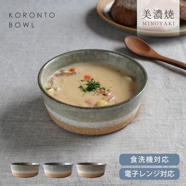 日本製 美濃燒 好看x多功能碗 340ml｜日常湯碗 沙拉碗 甜點碗 麥片碗