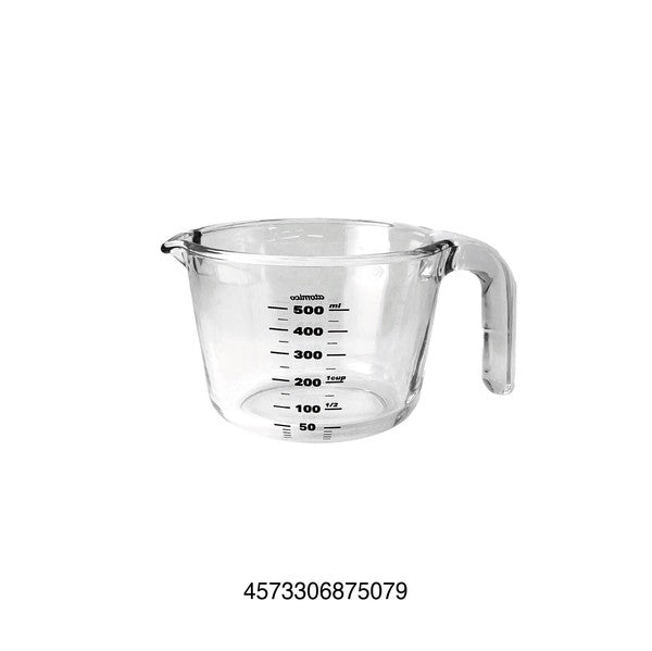 日本 atomico 耐熱玻璃刻度杯量杯 250ml 500ml｜一杯搞定量測・攪拌・加熱 咖啡量杯 烘焙量杯