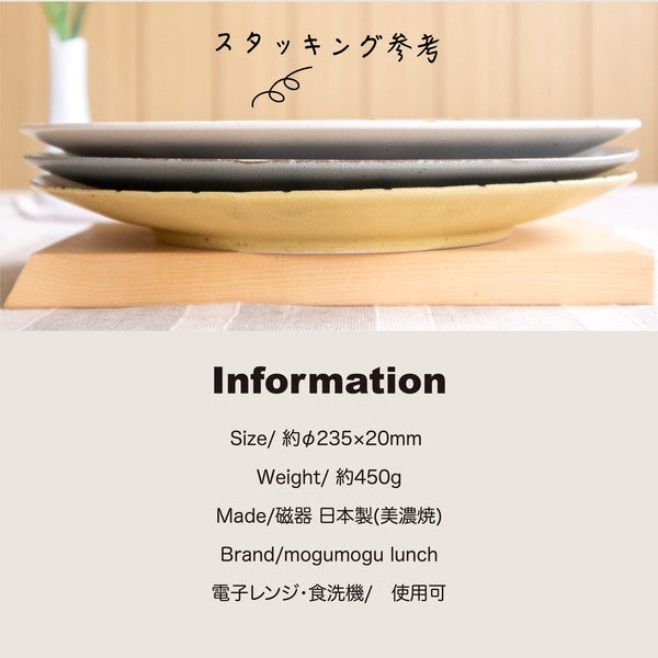 日本製 美濃燒 Mogu Mogu 動物造型大餐盤｜獅子・刺蝟・海豹 早午餐盤 義大利麵盤 沙拉盤 兒童餐盤