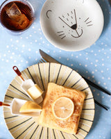 日本製 美濃燒 Mogu Mogu 動物造型大餐盤｜獅子・刺蝟・海豹 早午餐盤 義大利麵盤 沙拉盤 兒童餐盤