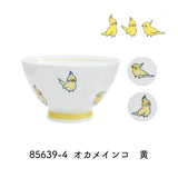 日本製 corottori 小鳥圖案飯碗｜日常質感陶瓷飯碗 茶碗 居家餐具 可微波 洗碗機適用