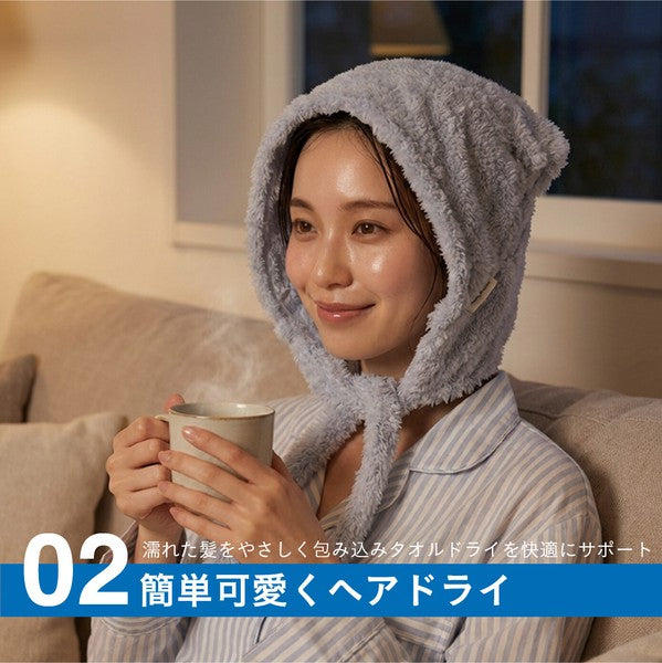 Carari Fazz 超細纖維 吸水速乾護髮 | 乾髮帽 洗臉 化妝髮帶 吸水毛巾 髮帶 洗臉髮箍