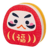 日本 開運達摩造型清潔海綿 | 廚房海綿 造型菜瓜布