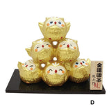 龍虎堂 幸福團子擺飾│金運版 招財貓  達摩 貓頭鷹 青蛙