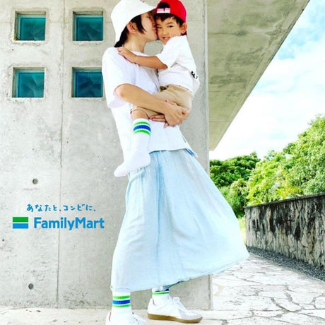 FamilyMart爆款 全家兒童襪｜一組兩入 抗菌 厚底 - 富士通販