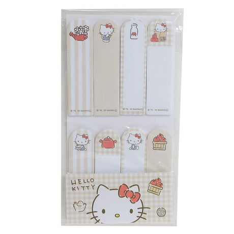 Hello Kitty 便條紙 便利貼 N次貼 文具用品 筆記備忘標籤 - 富士通販