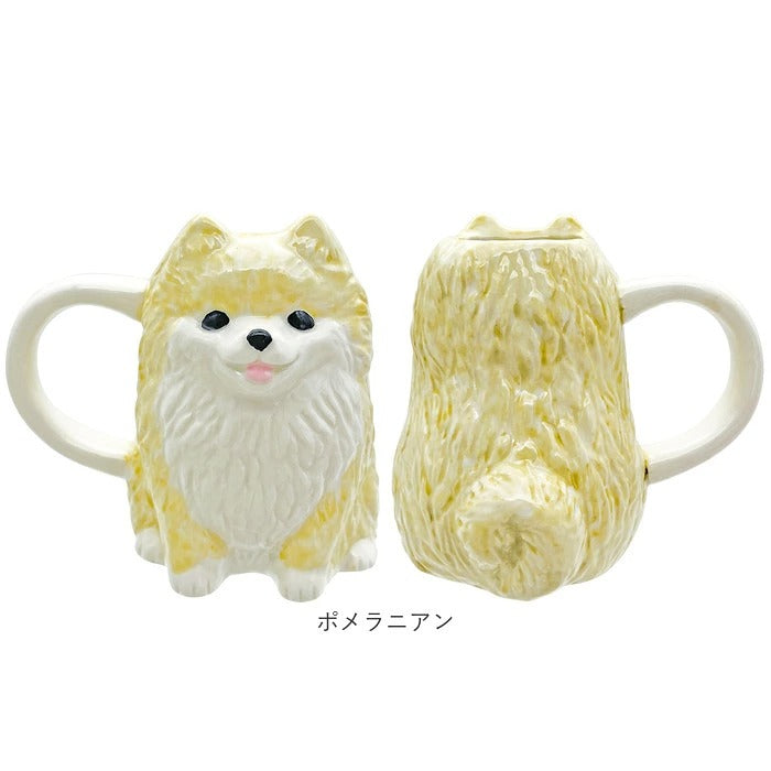 日本 Sunart 可愛動物立體造型馬克杯340cc｜可愛馬克杯 咖啡杯 兒童水杯