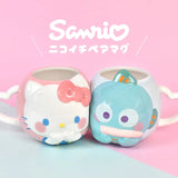 日本 三麗鷗 Hello Kitty & 漢頓 對杯馬克杯組 250ml｜情侶對杯 可愛馬克杯