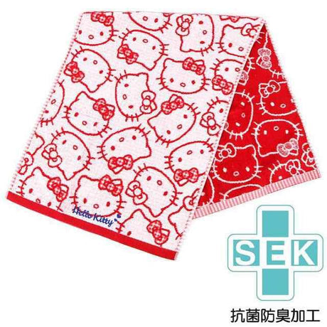 日本 抗菌除臭毛巾｜米奇 凱蒂貓 line friends - 富士通販