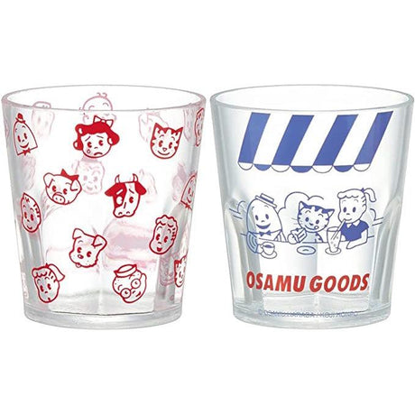 osamu goods 原田治透明水杯 - 富士通販