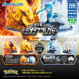 日本 T-ARTS 精靈寶可夢特效公仔 火系與冰系 扭蛋 伊布公仔 寶可夢