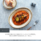 日本製 美濃燒 渕錆粉引餐盤｜取物盤 點心 甜點 麵包 優格 沙拉