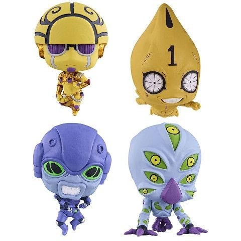 日本 BANDAI 萬代 JOJO的奇妙冒險替身公仔P5扭蛋 |  黃金之風 JOJO 喬魯諾·喬巴拿