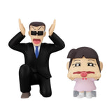 日本 BANDAI 萬代 蠟筆小新扮鬼臉公仔P2 扭蛋  小新 小白 小葵 蠟筆小新 公仔模型