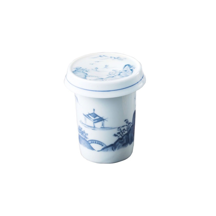日本製 河豚山水清酒杯 | 清酒杯 清酒 溫清酒 黃酒 家用酒具套件