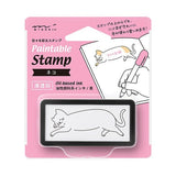 日本 MIDORI 手帳浸透印章 | 連續印章 印章 手帳素材 可著色