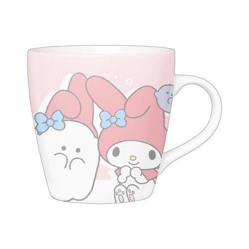 日本 三麗鷗 Sanrio x Obakane 幽靈造型陶瓷馬克杯｜帕恰狗 大耳狗 美樂蒂 酷洛米