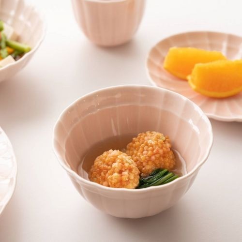 日本製 美濃燒 Miyama 深山 Suzune 櫻花11/14公分飯碗 | 湯碗 丼飯碗 飯碗