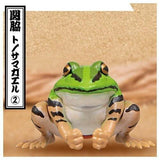 日本 Qualia 蛙力士氣勢公仔P2 摔角 相撲 扭蛋