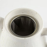 日本製 白色霧面茶壺︱600ML 附濾網