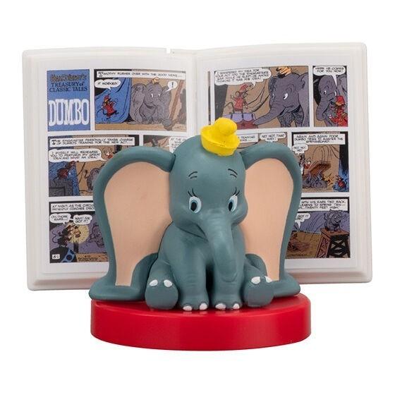 日本 BANDAI 萬代 扭蛋 迪士尼角色故事書公仔P2 小飛象 小熊維尼 愛麗絲 小木偶