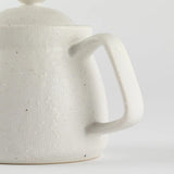 日本製 白色霧面茶壺︱600ML 附濾網
