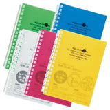 日本 LIHIT LAB 水滴系列 A6專用17孔活頁筆記本 | N-1665 附70入內頁