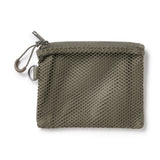 日本 無印良品 MUJI 聚酯纖維雙拉鏈包S 零錢包 雙層零錢包 小收納包