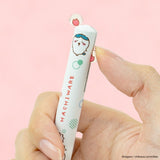 日本製 funbox 吉伊卡哇雙色原子筆0.7mm | 小八 烏薩奇 按壓筆