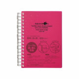 日本 LIHIT LAB 水滴系列 A6專用17孔活頁筆記本 | N-1665 附70入內頁