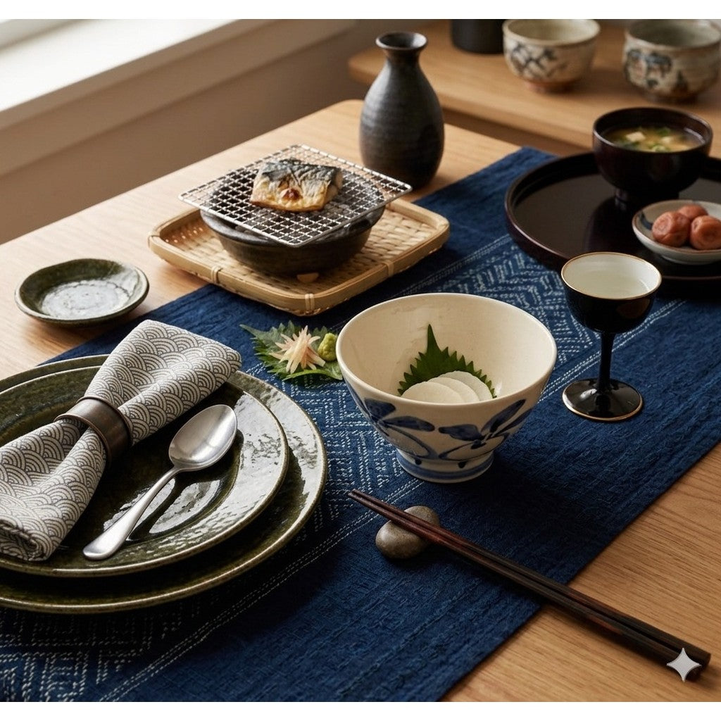 日本製 有田燒 波佐見燒 手繪飯碗 | 藍色和風陶瓷碗 米飯碗