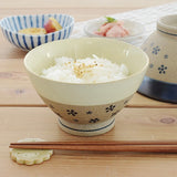 日本製 有田燒 殘雪 素燒工藝 夫妻對碗｜日常飯碗 陶瓷碗 湯碗