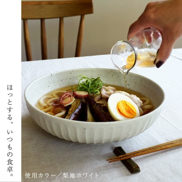 日本製 美濃燒 削切梨地紋路 霧面簡約 陶瓷餐盤｜餐桌質感 陶瓷盤 甜點盤 深盤