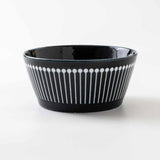 日本製 美濃燒 Albee 線條十草多用碗 13cm | 沙拉碗 深碗 麥片碗 優格碗 甜點碗 日本製碗