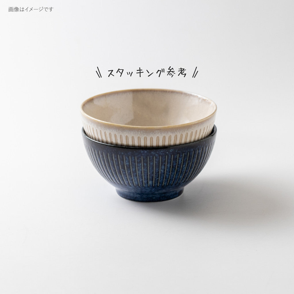 日本製 美濃燒 經典撥水十草陶瓷碗系列 | 十草碗 線條碗 日本製碗 拉麵碗 飯碗 小碟子 多功能碗