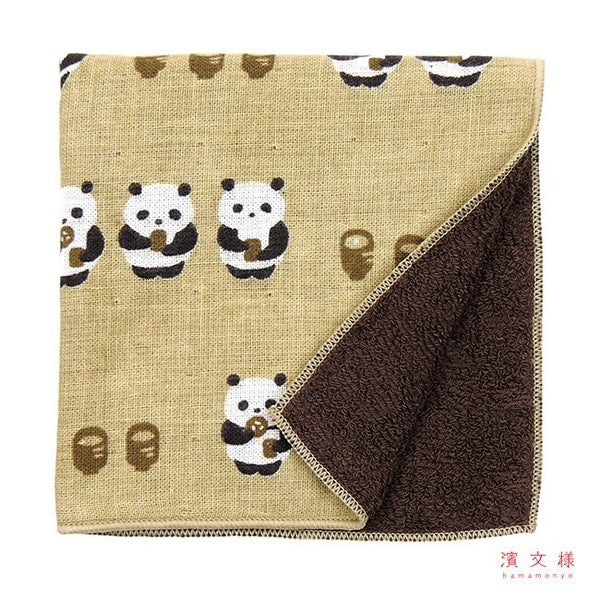 日本製 濱文樣 棉紗手帕巾 25cm 20cm 日本毛巾 吸水毛巾 日本手帕 手帕巾 幼兒園手帕 小毛巾