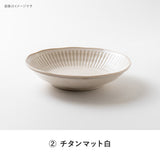 日本製 撥水十草陶瓷餐盤系列 全五種 | 圓盤 深盤 大盤 小碟子 日式盤子 日本製餐盤 十草盤 陶瓷盤