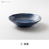日本製 撥水十草陶瓷餐盤系列 全五種 | 圓盤 深盤 大盤 小碟子 日式盤子 日本製餐盤 十草盤 陶瓷盤
