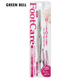 日本 Green Bell 不鏽鋼腳指甲縫縫專用除垢棒 | 凍甲 指甲去角質 搓磨棒 PSG-021
