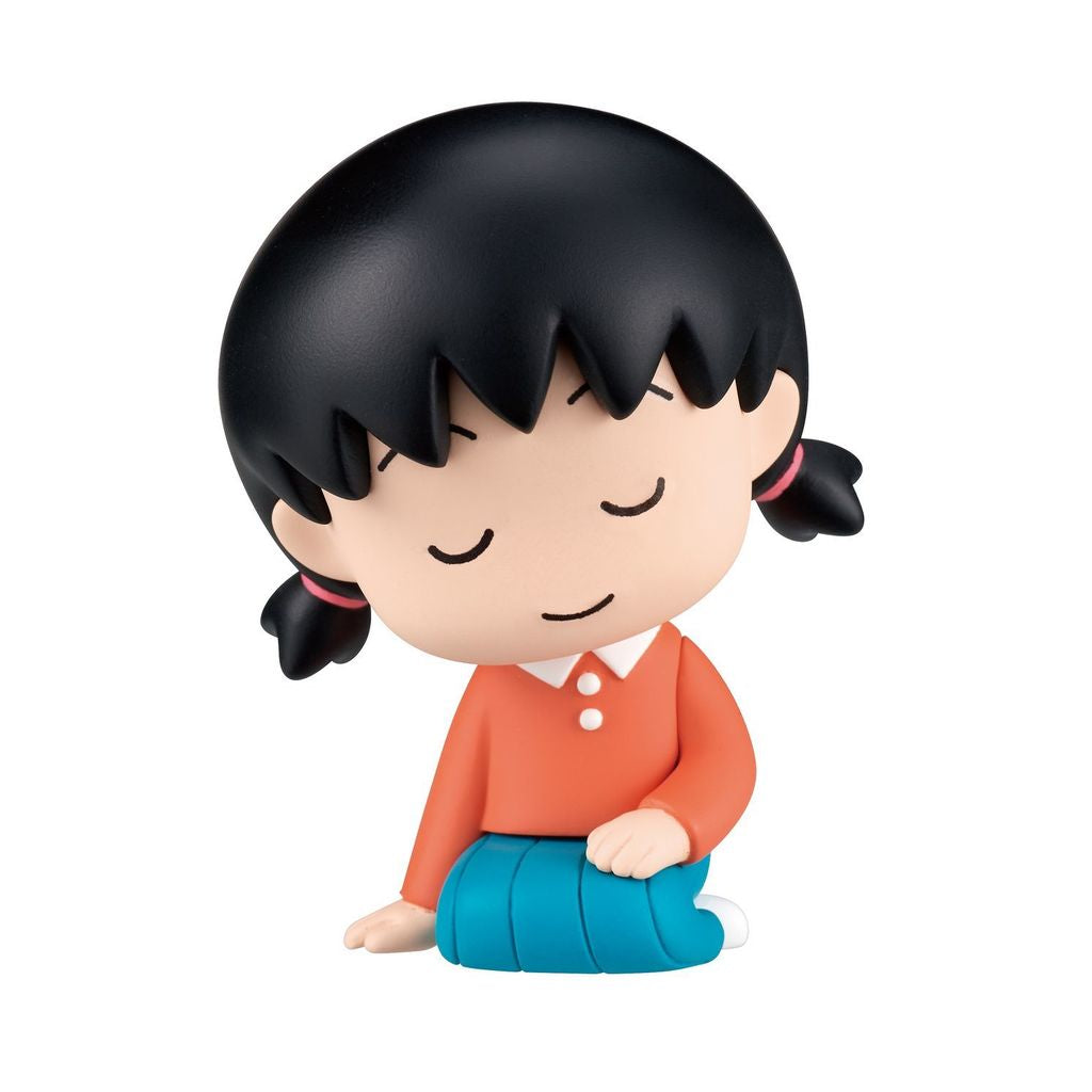 日本 櫻桃小丸子倚肩公仔P2 扭蛋 櫻桃小丸子 公仔 模型 辦公桌小物