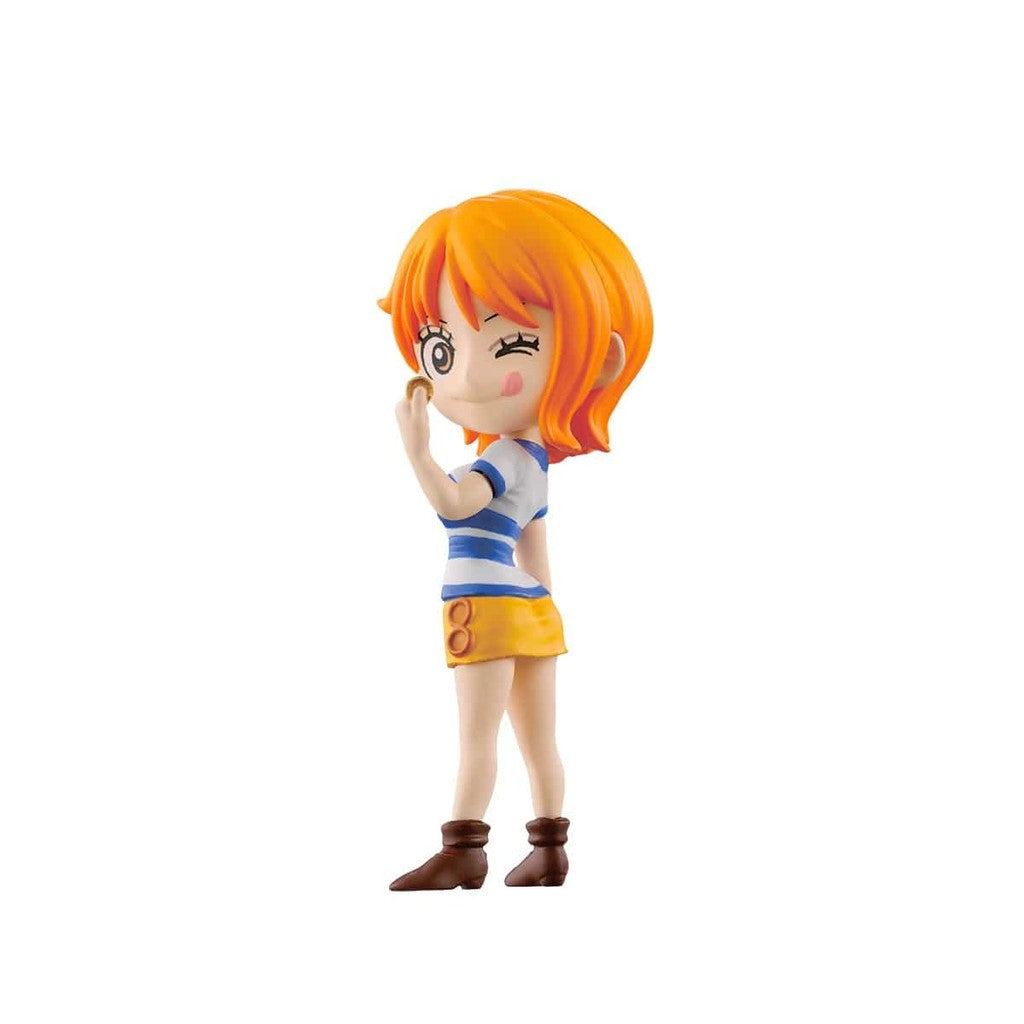 日本 航海王果實公仔P24 扭蛋 環保扭蛋 五檔尼卡魯夫 娜美 珠寶波妮 模型