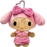日本 Sanrio 三麗鷗 日燒吊飾收納包 | 黑皮 拉鍊收納包 零錢包 包包吊飾 小物包 曬黑Kitty