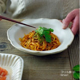 益子燒 kinari 褶邊陶瓷盤︱深盤 咖哩盤 義大利麵盤 沙拉盤 日式餐具