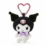 日本 Sanrio 三麗鷗 愛心扣吊飾 | 燒焦kitty 鑰匙圈 包包吊飾 庫洛米 大眼蛙 人魚漢頓