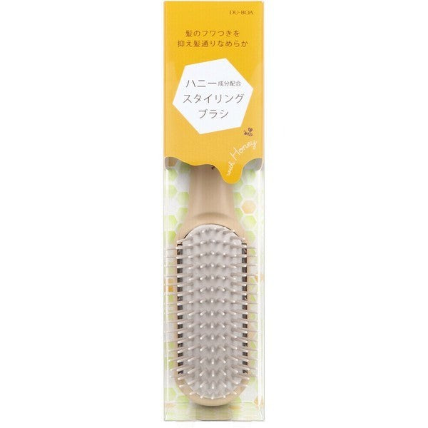 日本製 IKEMOTO 池本 山茶花 亞麻油 洗髮刷 除靜電梳子 | 樁油 護髮梳 美髮梳 頭皮按摩梳