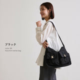 日本 LIZDAYS 輕量尼龍單肩包 可放A4 六色 | 日常約會 通勤包 防水 大容量 女生包包