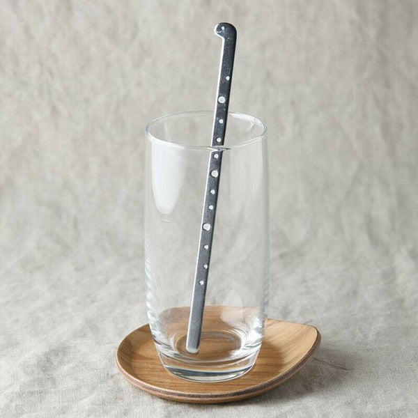 日本製 燕三條 不鏽鋼花園鰻攪拌棒 18cm | 攪拌棒 咖啡攪拌棒 雞尾酒攪拌棒 高桑金屬 沖繩水族館