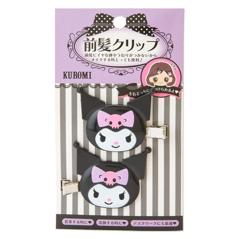 日本 三麗鷗 Sanrio 髮夾 一組2入 | 瀏海夾 少女髮夾 造型髮夾 髮飾 酷洛米 kitty