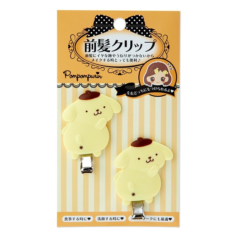 日本 三麗鷗 Sanrio 髮夾 一組2入 | 瀏海夾 少女髮夾 造型髮夾 髮飾 酷洛米 kitty
