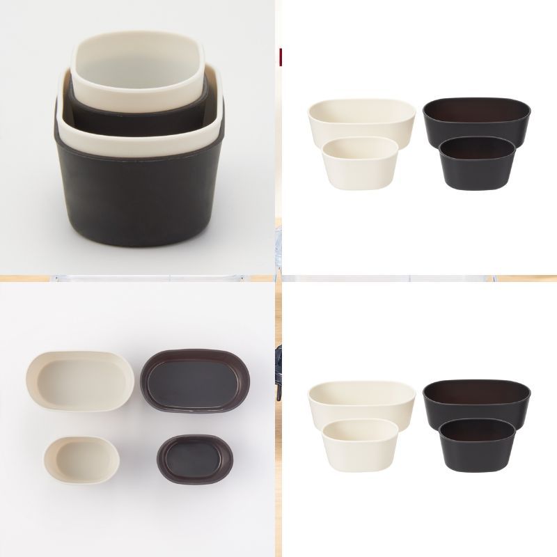 日本製 MUJI 無印良品 限定 分隔便當盒 透明黑 透明 500ml 670ml 微波便當盒 分隔便當盒